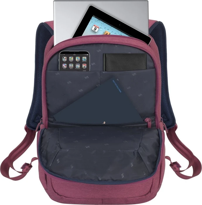 RivaCase 7760 Suzuka ECO 15.6" Notebook Rucksack, rot