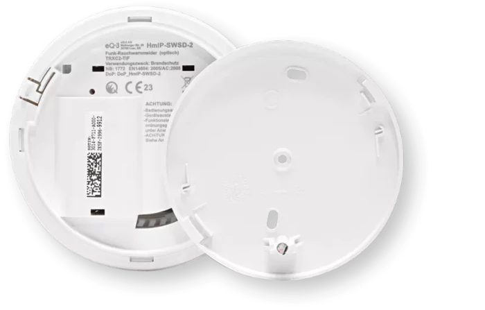 eQ-3 Homematic IP Rauchwarnmelder mit Q-Label, Funk-Rauchmelder