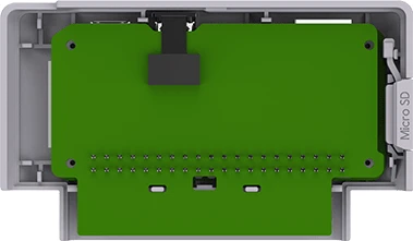 Retroflag GPi CASE für Raspberry Pi Zero/Zero W, Safe Shutdown and Safe Reset, grau