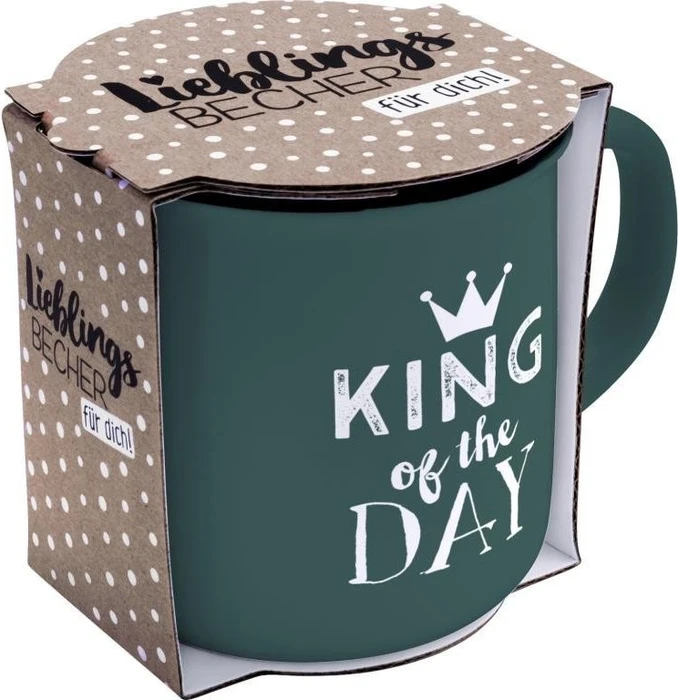 Sheepworld Kaffeebecher King of the Day 350ml