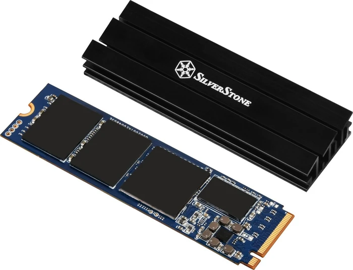 SilverStone TP02-M2 Passivkühler, Aluminium