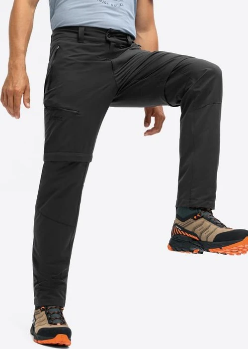 Maier Sports Tajo Loop Zip-Off Hose lang schwarz (Herren)