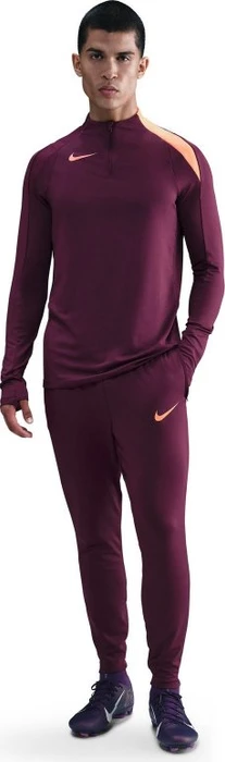 Nike Dri-FIT Strike Funktionsshirt langarm bordeaux/orange pulse (Herren)