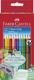 Faber-Castell Colour Grip Buntstift sortiert, Kartonetui, 12er-Set