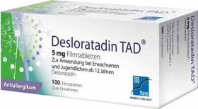 Desloratadin TAD Filmtabletten, 100 Stück
