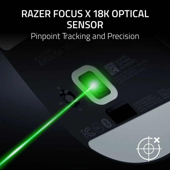 Razer Basilisk Mobile, USB/Bluetooth