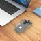 Manhattan Transparent Rechargeable Wireless Mouse, transparent/schwarz, USB Vorschaubild