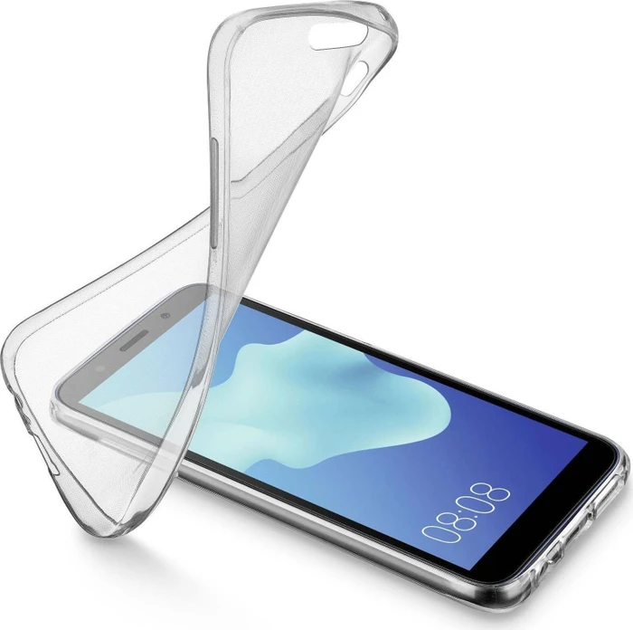 Cellularline Soft Cover für Huawei Y5 (2018) transparent