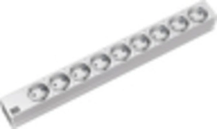 Bachmann 19" IT PDU Basic ALU, 1HE, 9-fach, 230V, grau, 2m