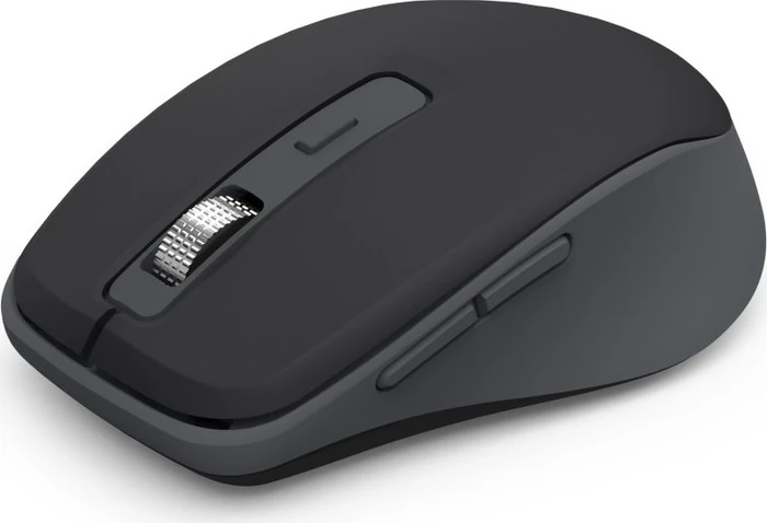 Hama WM-450 Silent Wireless Multi-Device Mouse schwarz/grau, USB/Bluetooth