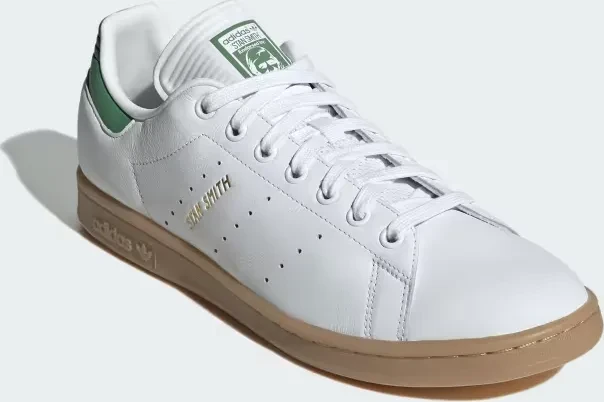 adidas Stan Smith cloud white/preloved blue/gum (Herren)