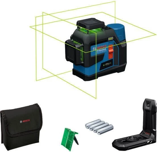 Bosch Professional GLL 12V-100-33 CG Akku-/Batterie-Linienlaser solo inkl. Tasche