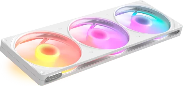 NZXT F420 RGB, weiß, 3x 140mm