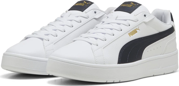 Puma Court Classico puma white/new navy/puma gold