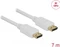 DeLOCK DisplayPort 1.2 Kabel 4K 60Hz weiß, 7m Vorschaubild