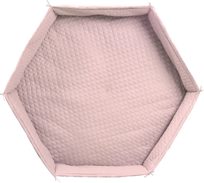 roba Laufgittereinlage Roba Style 6-eckig mit Seitenpolsterung rosa/mauve