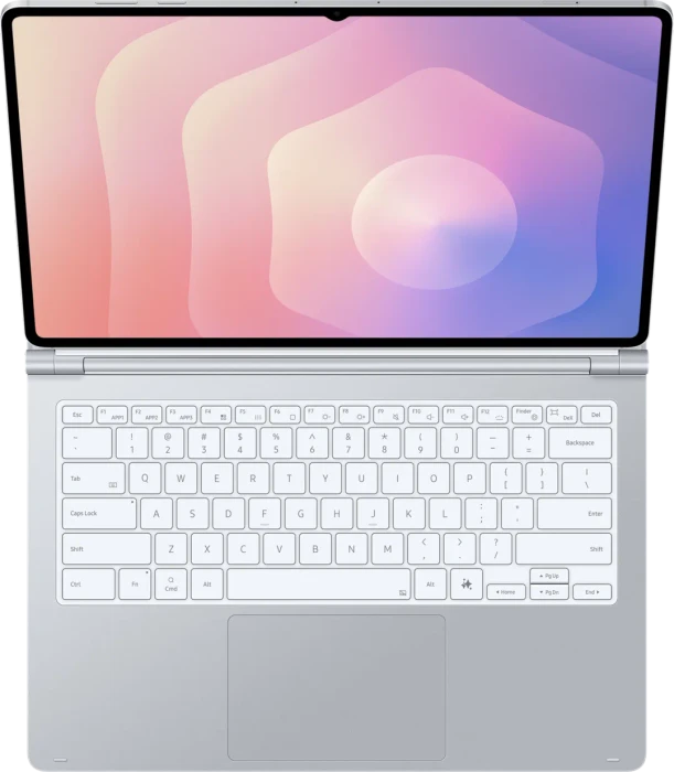 Samsung DX935 Pro Keyboard mit AI-Taste für Galaxy Tab S11 Ultra, Silver, DE