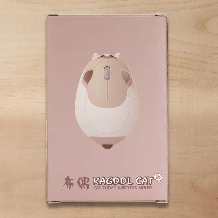 Akko x Waigua Cat Theme Wireless Mouse, Ragdoll Cat, USB