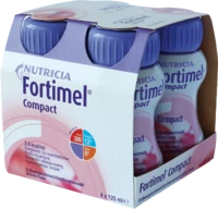 Fortimel Compact Trinknahrung Erdbeere, 1l (8x 125ml)