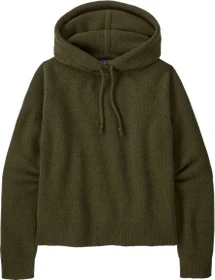 Patagonia Recycled Wool Blend Hooded Strickpullover pine needle (Damen)