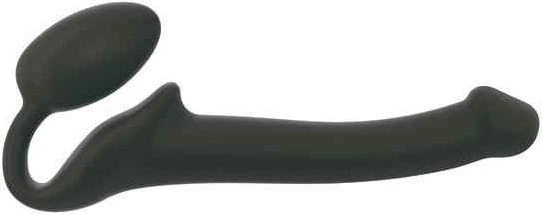 Strap-On-Me Semi-Realistic Mono Bendable Strap-On L schwarz