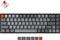 Keychron K6, 65%, LEDs weiß, hot-swap, schwarz/grau, Gateron RED, USB/Bluetooth, US Vorschaubild