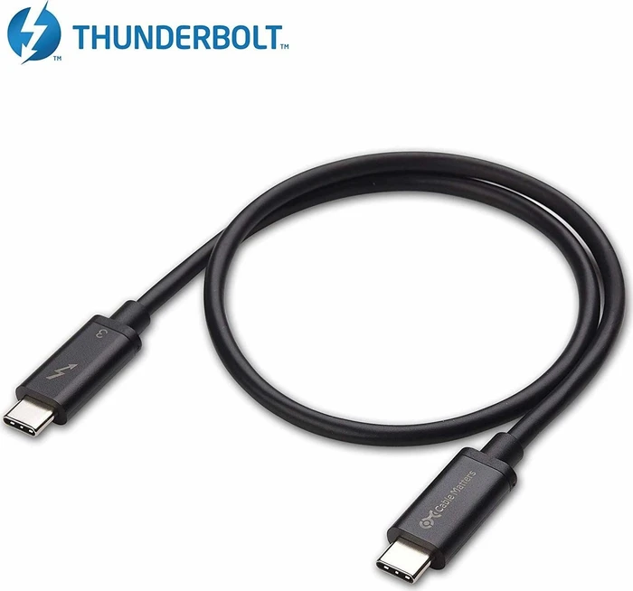 Cable Matters Thunderbolt 3 Kabel, 100W, schwarz, 2m (verschiedene Markenbezeichnungen)