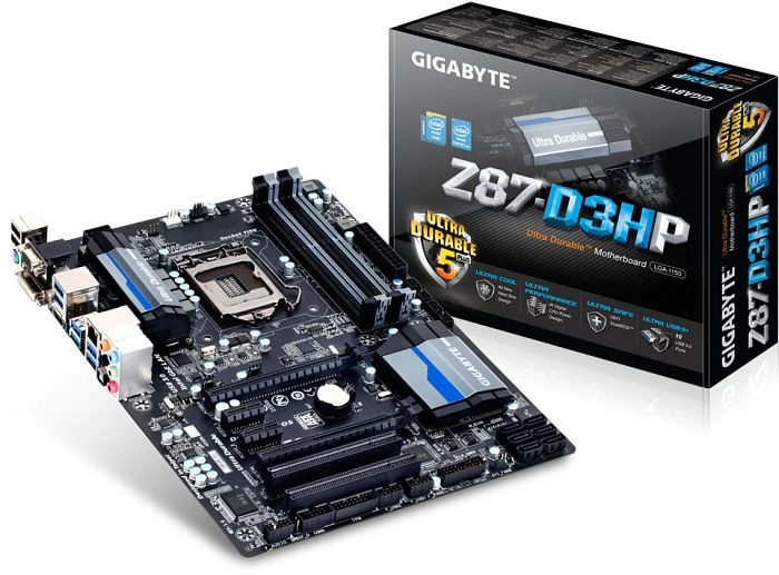 GIGABYTE GA-Z87-D3HP (Intel 1150)