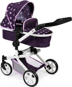 Bayer Chic 2000 Mika Kombipuppenwagen Sternchen lila