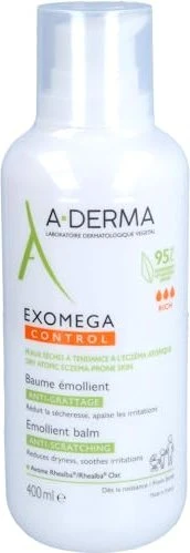A-Derma Exomega Control juckreizlindernder Balsam, 400ml