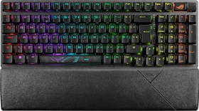 ASUS ROG Strix Scope II 96 Wireless, PBT, hot-swap, ROG NX SNOW, USB/Bluetooth, UK (90MP037A-BKEA01)