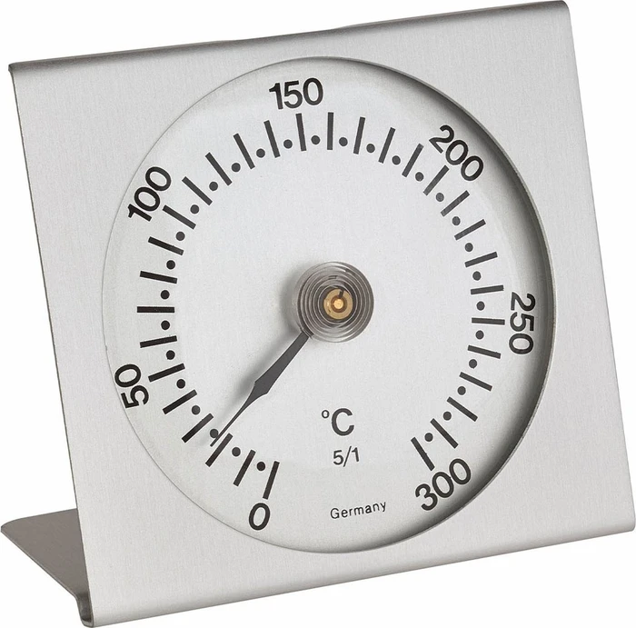 TFA Dostmann Metall Ofen-Thermometer silber/edelstahl analog
