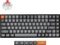 Keychron K8 Max, TKL, schwarz/grau, LEDs weiß, Keychron Super RED, USB/Bluetooth, US Vorschaubild