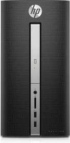 HP Pavilion 570-a069ng, schwarz, Celeron J3355, 8GB RAM, 256GB SSD