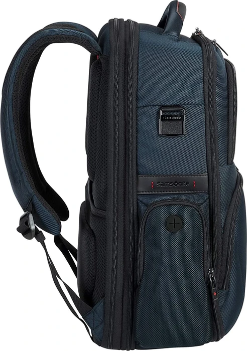 Samsonite Pro-DLX 5 Laptop Backpack 3V expandable 17.3" erweiterbarer Notebook-Rucksack blau