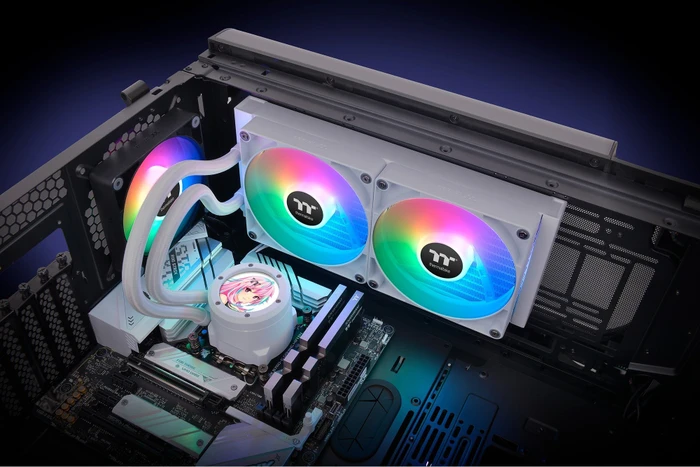 Thermaltake TH280 V2 Ultra ARGB Sync Snow Edition, weiß
