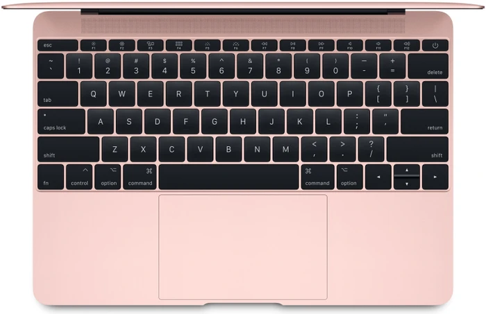 Apple MacBook 12, Rose Gold, Core m7-6Y75, 8GB RAM, 256GB SSD, UK [2016]