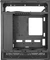 SilverStone Alta F1 Black, schwarz, Glasfenster Vorschaubild