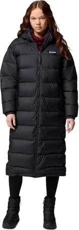 Columbia Pike Lake III Long Hooded Puffer Funktionsmantel schwarz (Damen)
