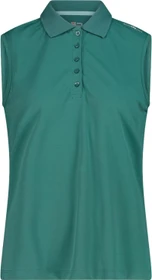 CMP Ärmelloses Poloshirt ärmellos agave (Damen)