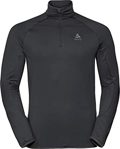 Odlo Carve Light Half Zip Funktionsshirt langarm schwarz (Herren)