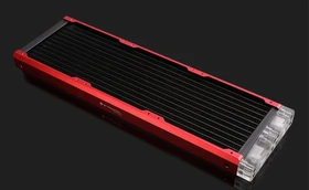 Barrow BarrowCH Chameleon Fish Series Radiator 360, PMMA, blood red