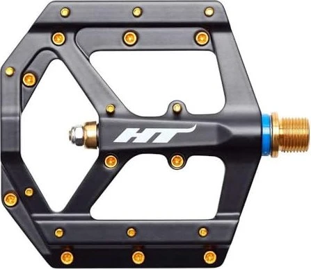 HT ME03T Plattformpedale golden black