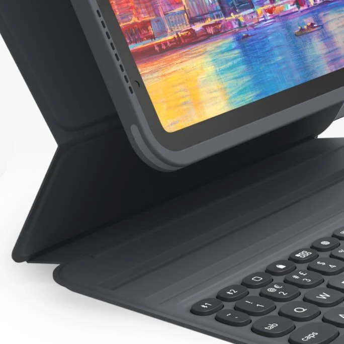 ZAGG Pro Keys für iPad Air 4, schwarz/grau, DE