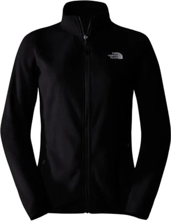 The North Face 100 Glacier Full Zip Fleece Funktionsjacke tnf black/npf (Damen)