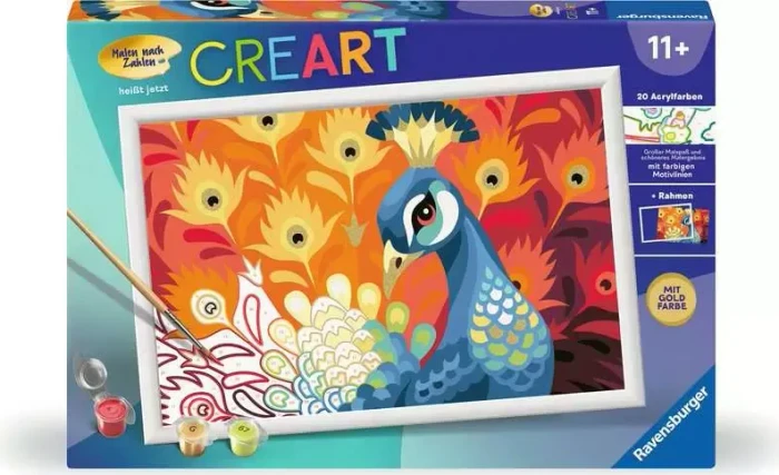 Ravensburger Malen nach Zahlen Stolzer Pfau