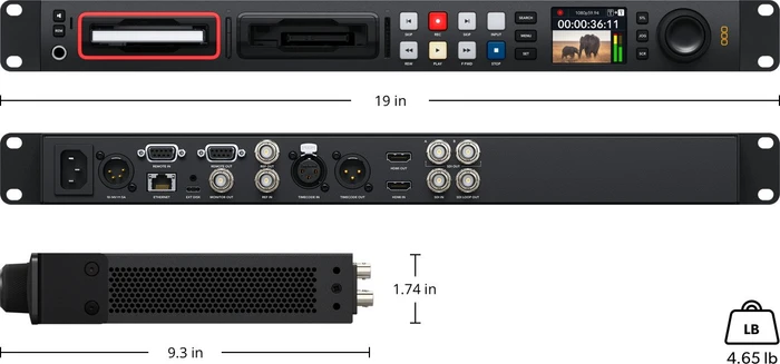 Blackmagic Design HyperDeck Studio HD Pro