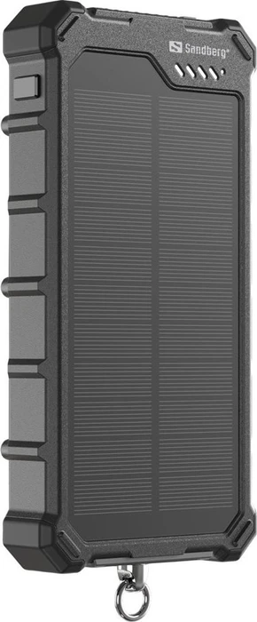 Sandberg Solar Powerbank CampLED 10000 schwarz