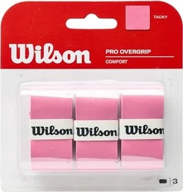 Wilson Comfort Pro Overgrip Griffband rosa, 3 Stück
