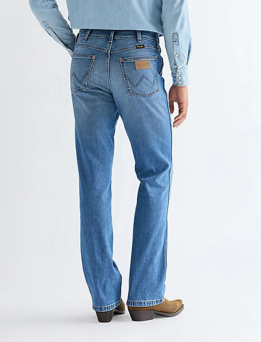 Wrangler Wrancher Bootcut Jeans harbor blue (Herren)